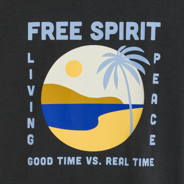 تيشيرت بأكمام قصيرة، رمادي اللون الأولاد، وعليه نقش